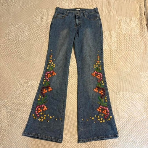 Y2k cache floral - cache, embroidered