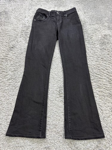 Cache jeans women black low - cache,