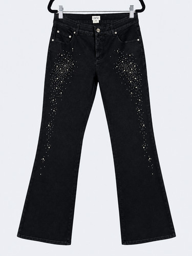 Caché black embellished pearl - black,